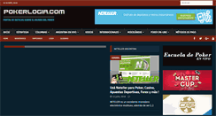 Desktop Screenshot of pokerlogia.com